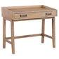 Fabian 38-inch Computer Desk with Keyboard Drawer Distressed Light Brown