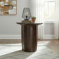 Cayenne Solid Mango Wood Accent Side End Table Walnut