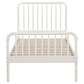 Cama doble abierta Jones Wood blanca