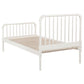 Cama doble abierta Jones Wood blanca