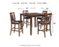 Juego de mesa de mostrador Bennox DRM (5 unidades)