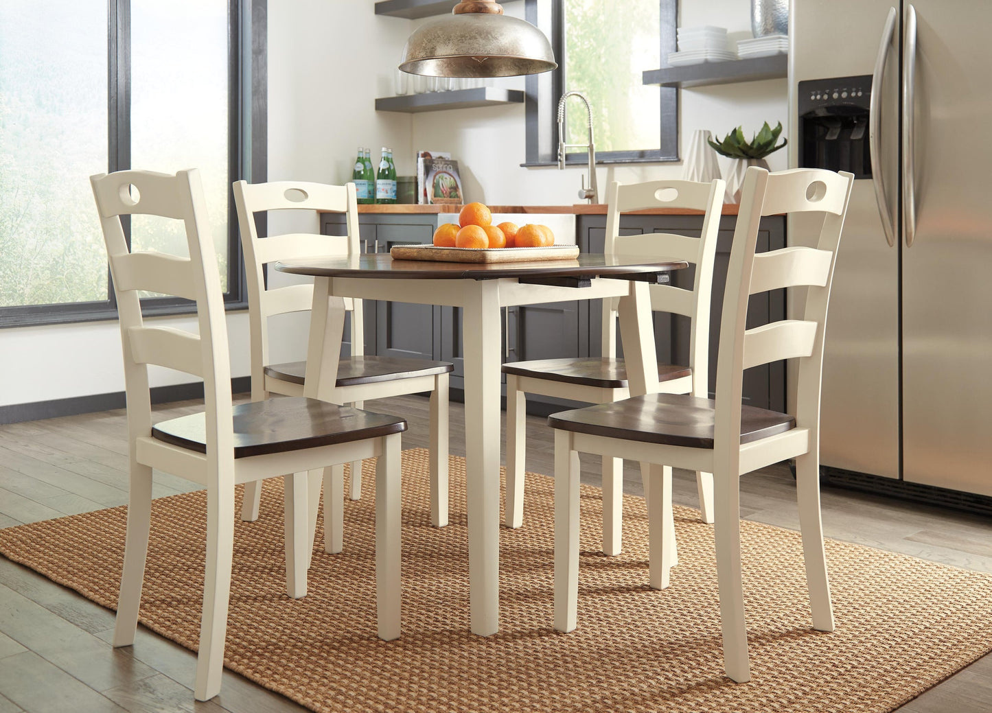 Silla auxiliar de comedor Woodanville (2 piezas)