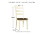 Silla auxiliar de comedor Woodanville (2 piezas)