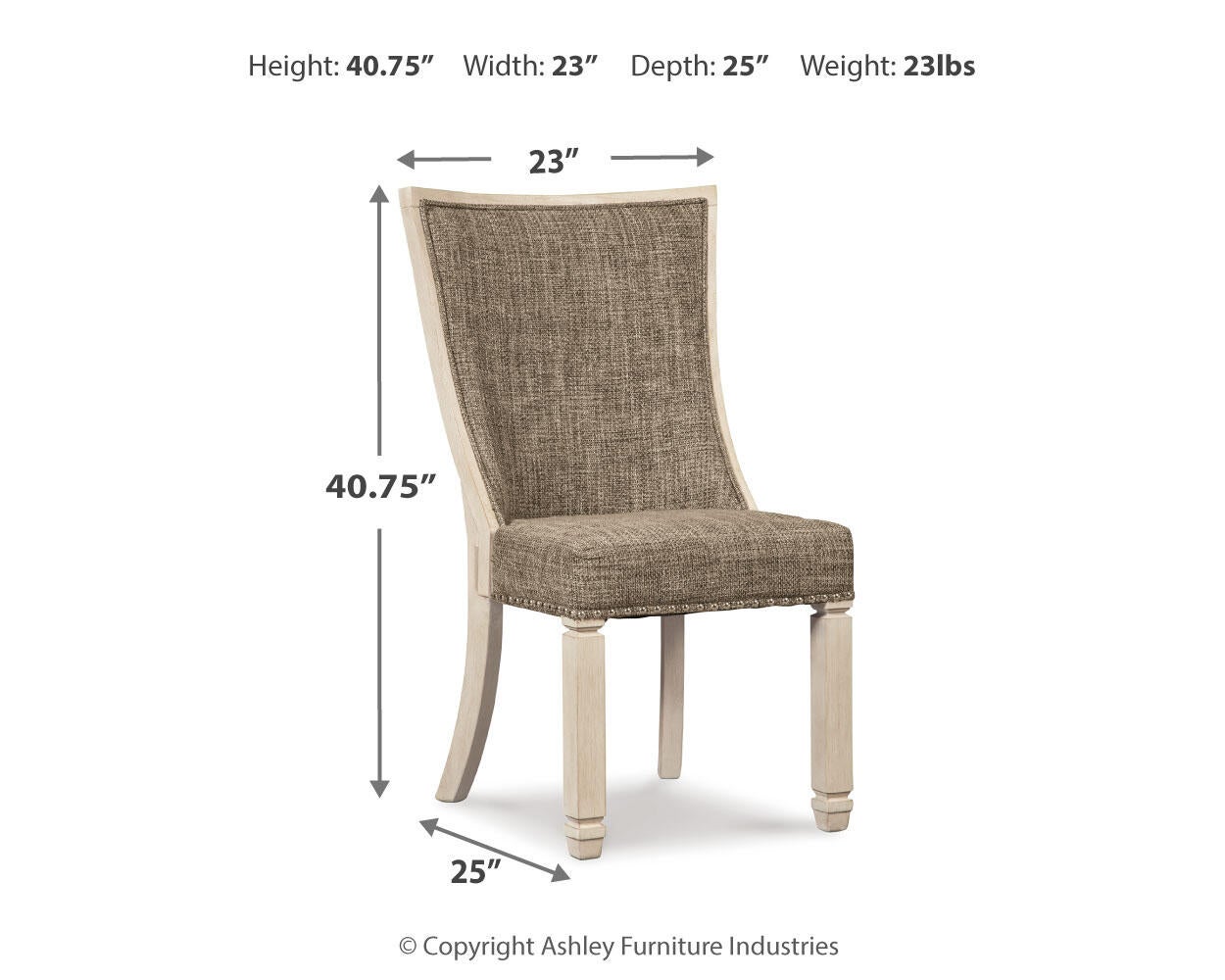Silla auxiliar UPH de comedor Bolanburg (2 unidades)