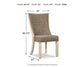 Silla auxiliar UPH de comedor Bolanburg (2 unidades)