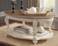 Mesa de cóctel ovalada Realyn