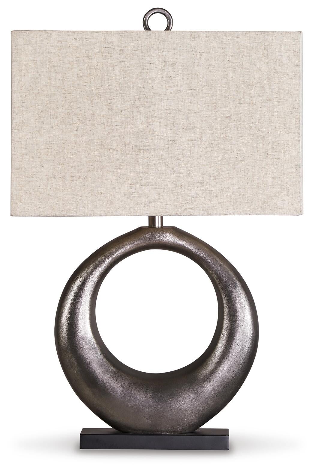 Lámpara de mesa de metal Saria (1 unidad)