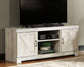 Mueble de TV LG Bellaby con opción de chimenea