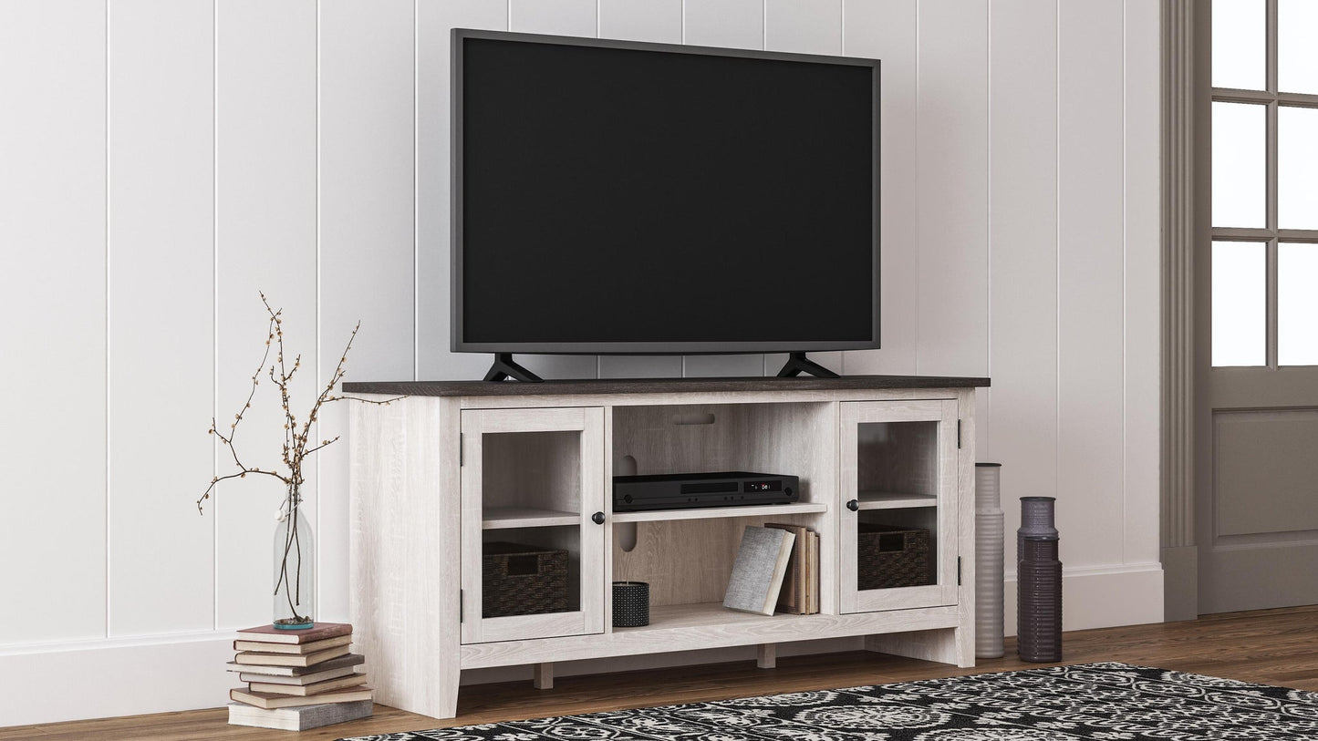 Soporte para TV LG Dorrinson con opción de chimenea