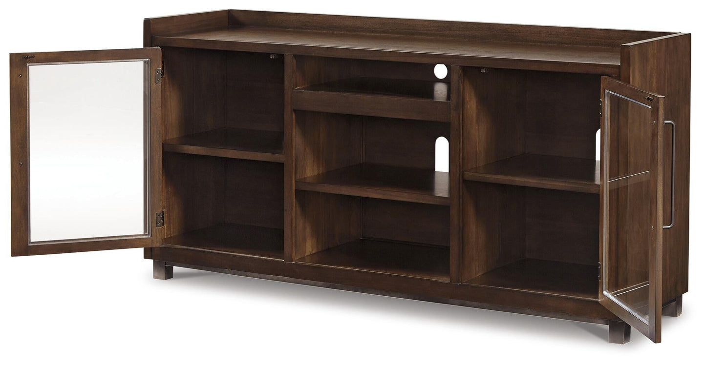 Mueble para TV Starmore de 70" con chimenea eléctrica