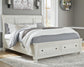 Cama tipo trineo Robbinsdale con almacenamiento