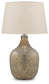 Lámpara de mesa de cristal Mari (1 unidad)