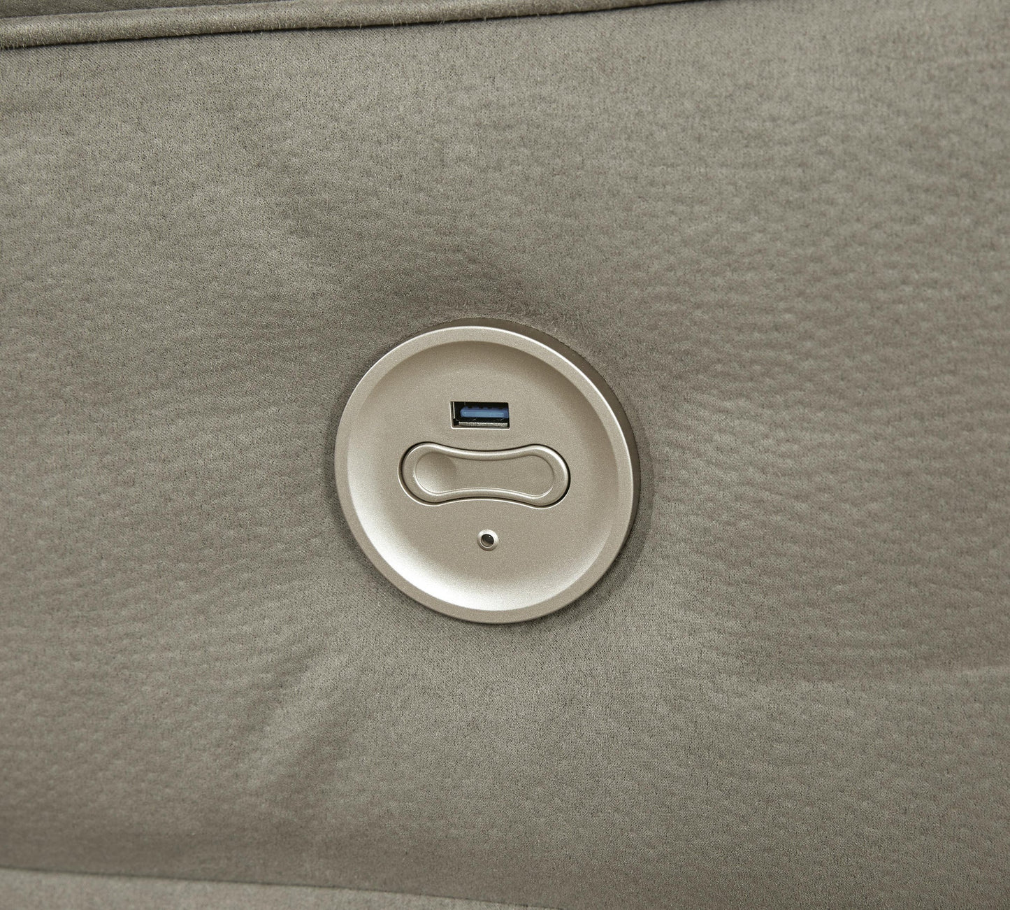 Sofá de dos plazas eléctrico Gaucho DBL REC de última generación con consola