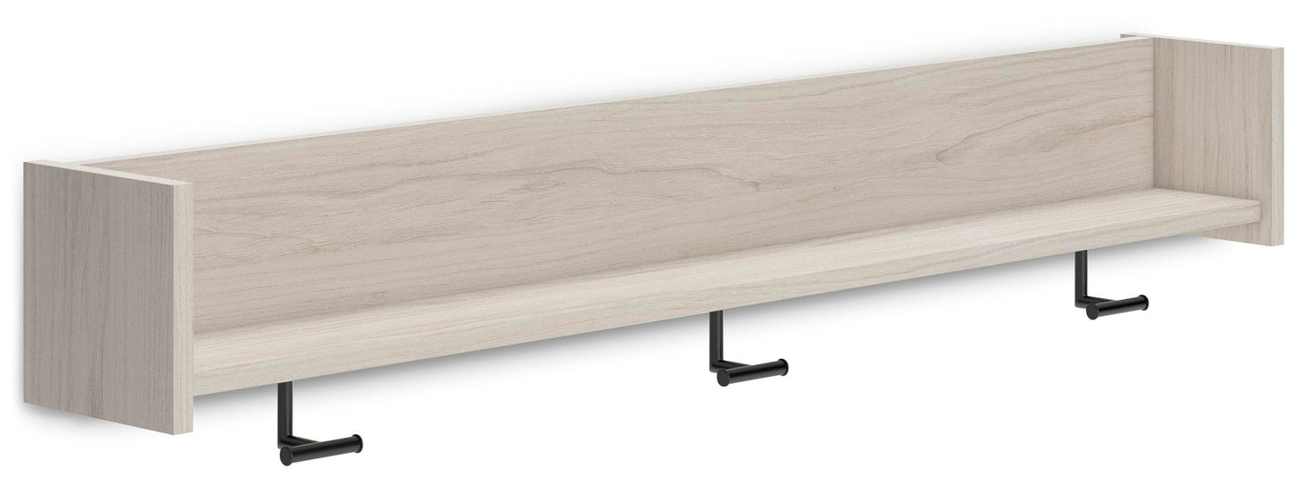 Perchero de pared con estante Socalle