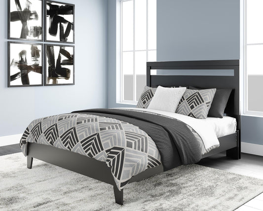 Cama Finch Queen con plataforma y paneles