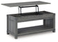 Mesa de cóctel elevable rectangular Freedan