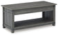 Mesa de cóctel elevable rectangular Freedan