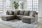 Seccional de dos piezas con chaise longue O'Phannon