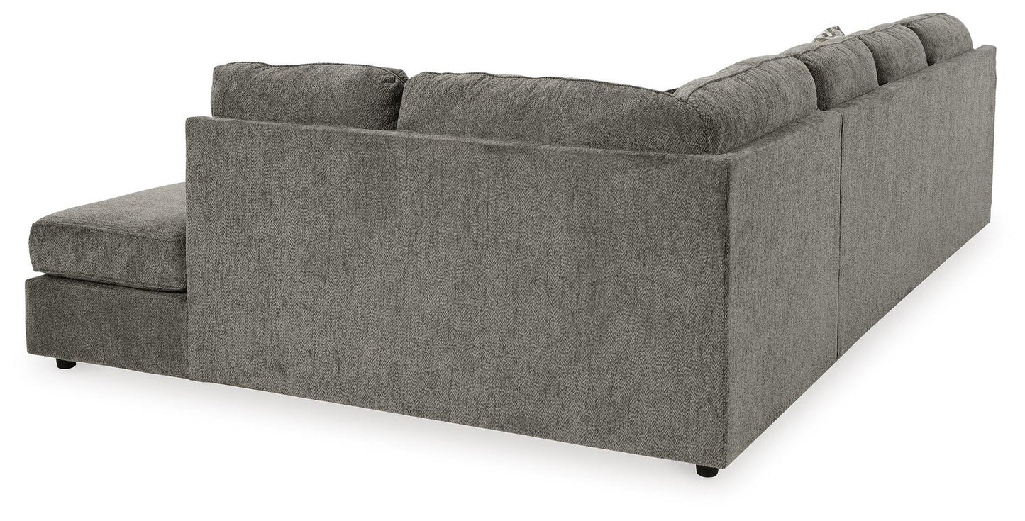Seccional de dos piezas con chaise longue O'Phannon
