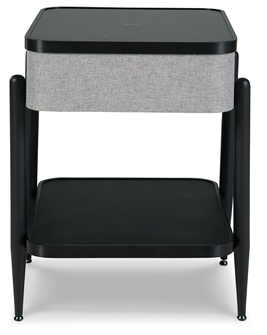 Mesa auxiliar Jorvalee con altavoz