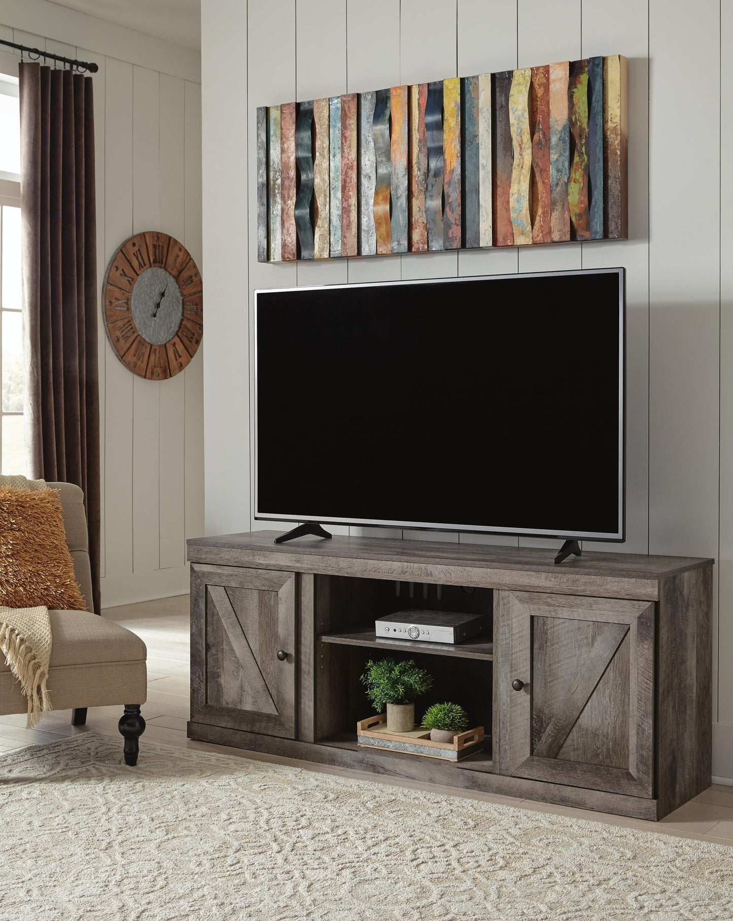 Soporte para TV LG Wynnlow con opción de chimenea