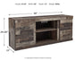 Mueble para TV LG Derekson con opción de chimenea