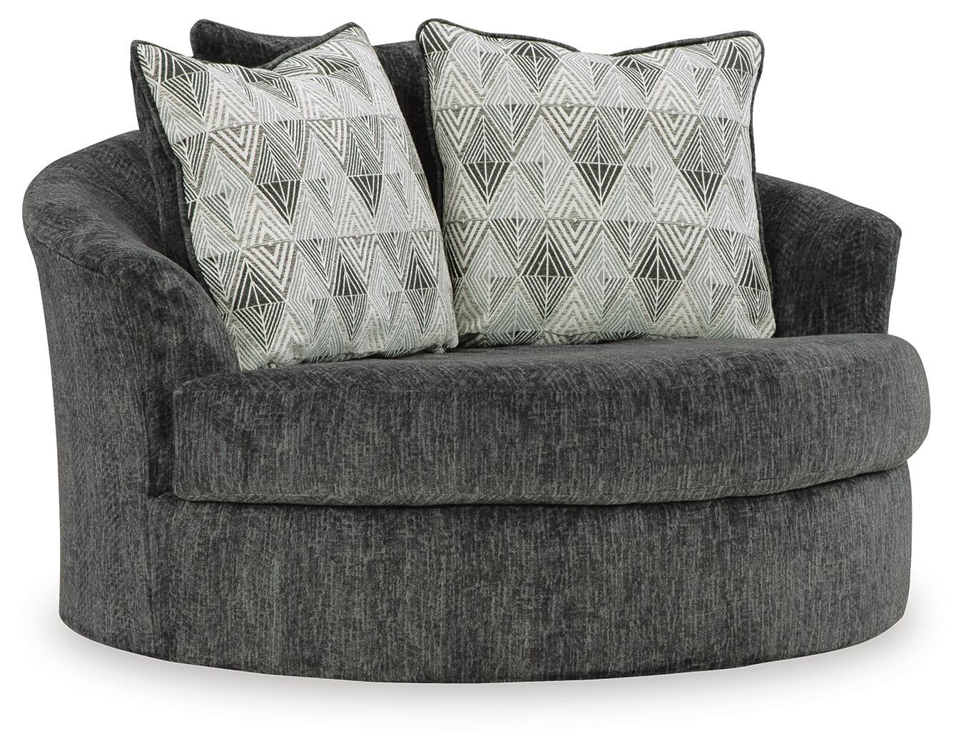 Silla giratoria decorativa extragrande Biddeford