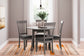Silla auxiliar UPH de comedor Shullden (2 unidades)
