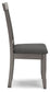 Silla auxiliar UPH de comedor Shullden (2 unidades)
