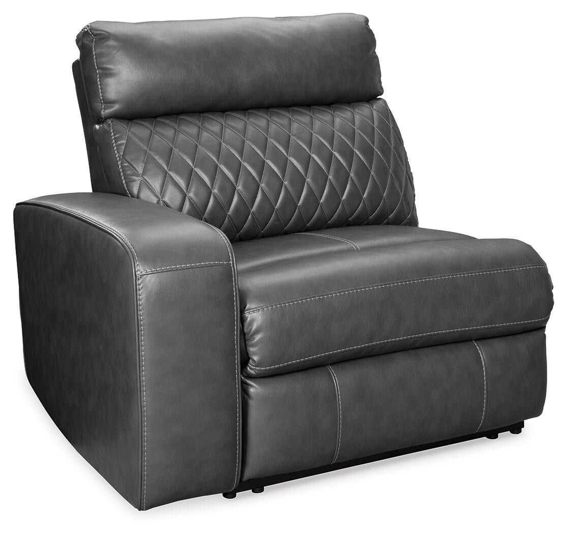 Loveseat seccional reclinable eléctrico de dos piezas Samperstone