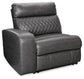 Loveseat seccional reclinable eléctrico de dos piezas Samperstone