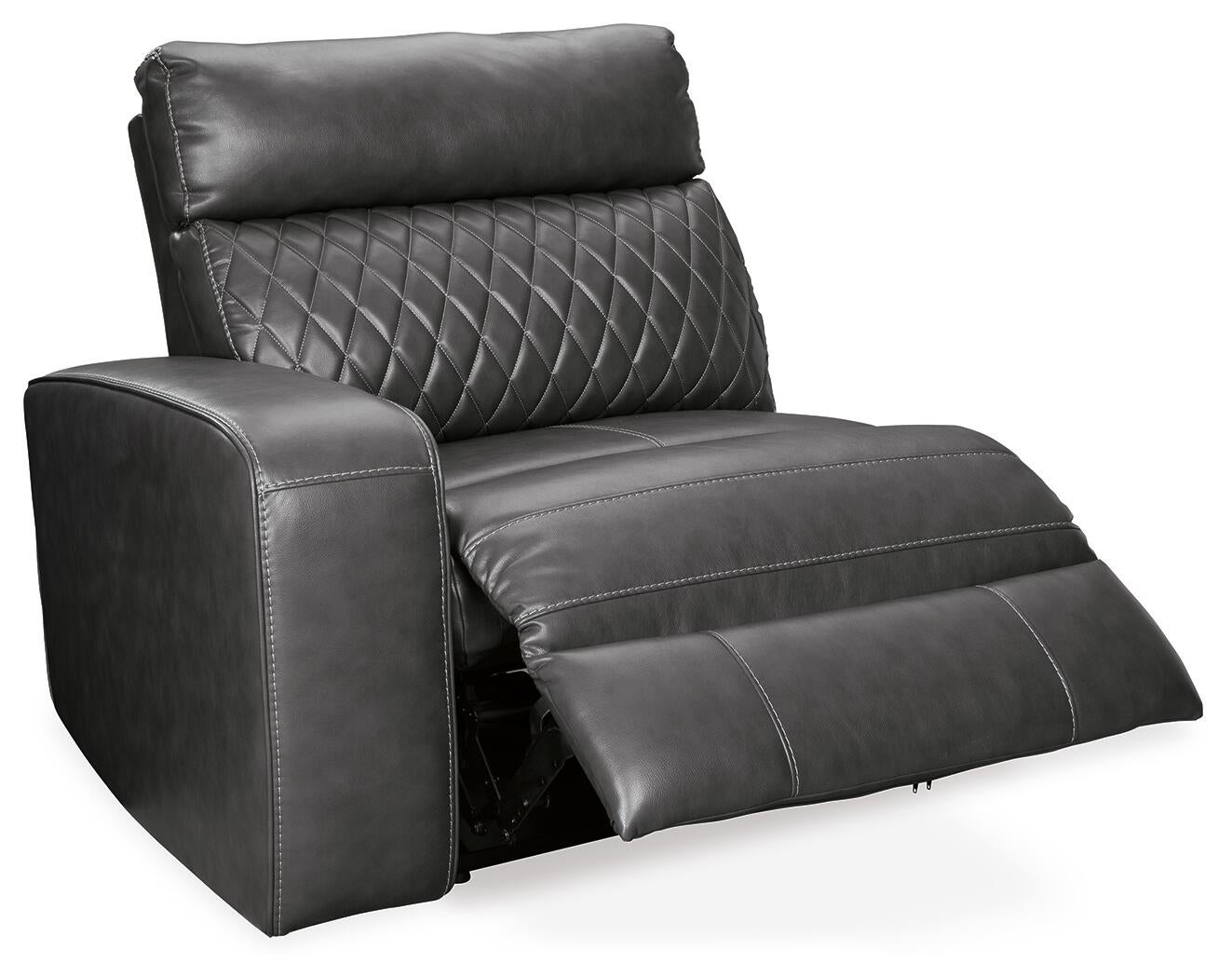 Loveseat seccional reclinable eléctrico de dos piezas Samperstone