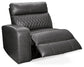Loveseat seccional reclinable eléctrico de dos piezas Samperstone