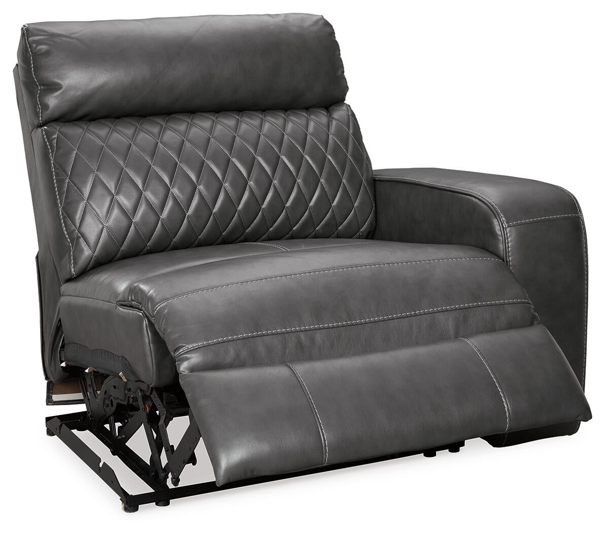 Loveseat seccional reclinable eléctrico de dos piezas Samperstone