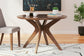 Mesa de comedor redonda Lyncott