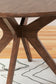 Mesa de comedor redonda Lyncott