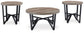Juego de mesa auxiliar Deanlee (3 piezas)