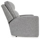 Sillón reclinable eléctrico Biscoe con reposacabezas ajustable