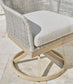 Silla giratoria Seton Creek con cojín (2 unidades)