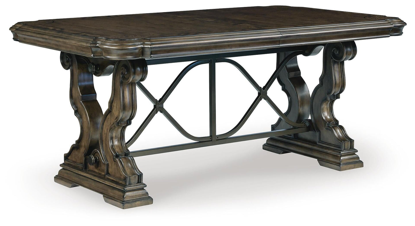 Mesa extensible de comedor Maylee