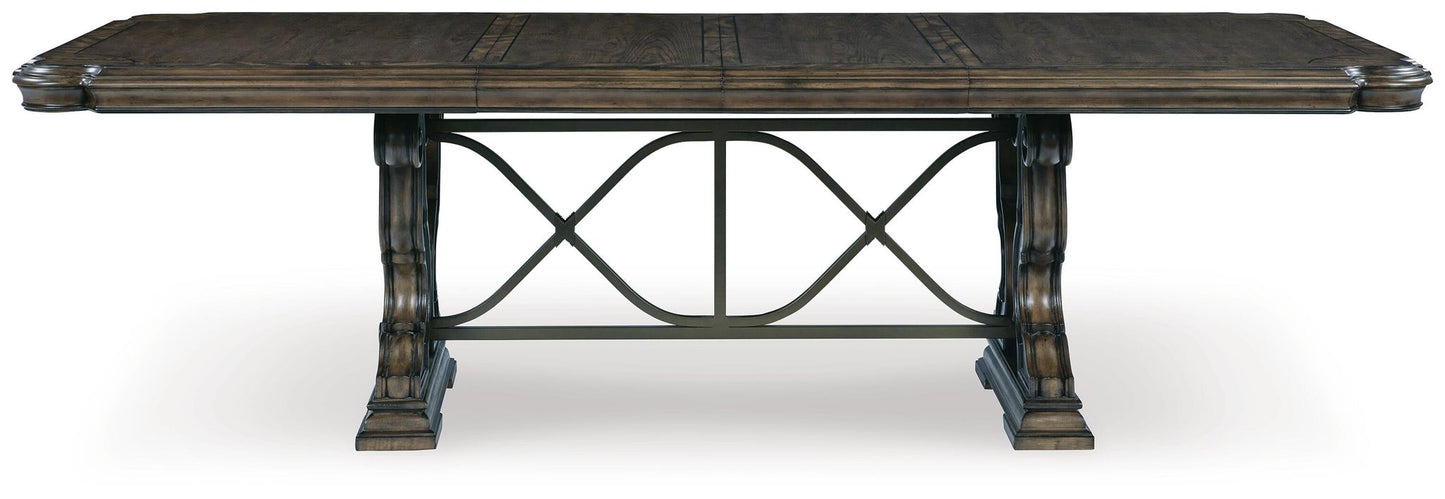 Mesa extensible de comedor Maylee