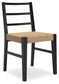 Silla auxiliar de comedor Isanti (2 piezas)