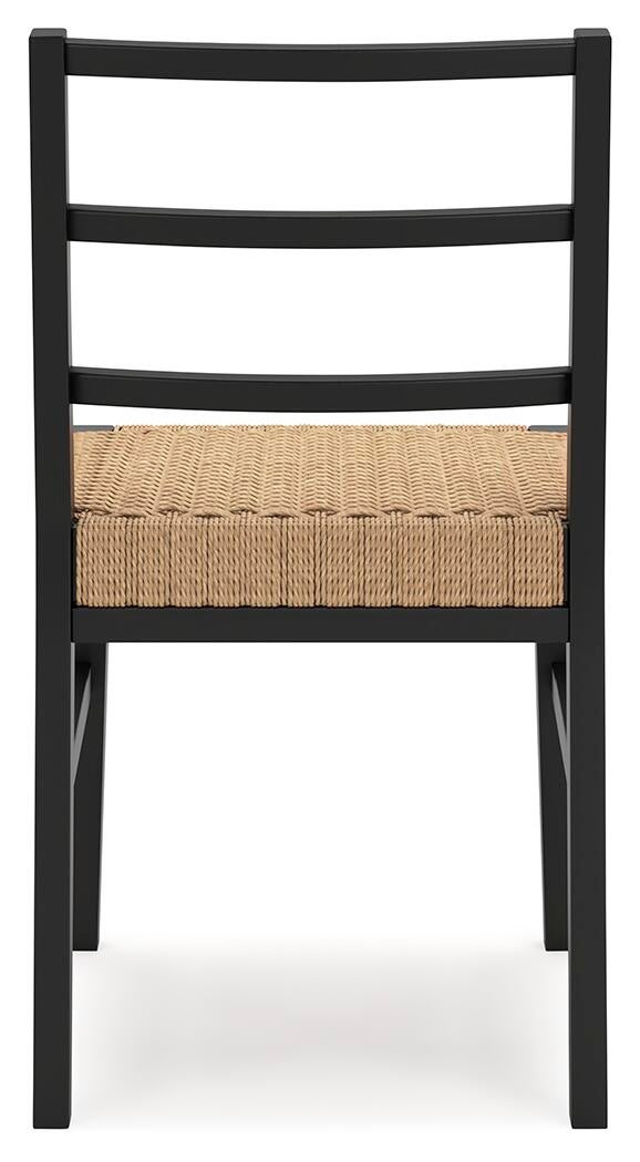 Silla auxiliar de comedor Isanti (2 piezas)