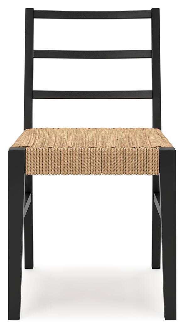 Silla auxiliar de comedor Isanti (2 piezas)