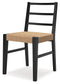 Silla auxiliar de comedor Isanti (2 piezas)