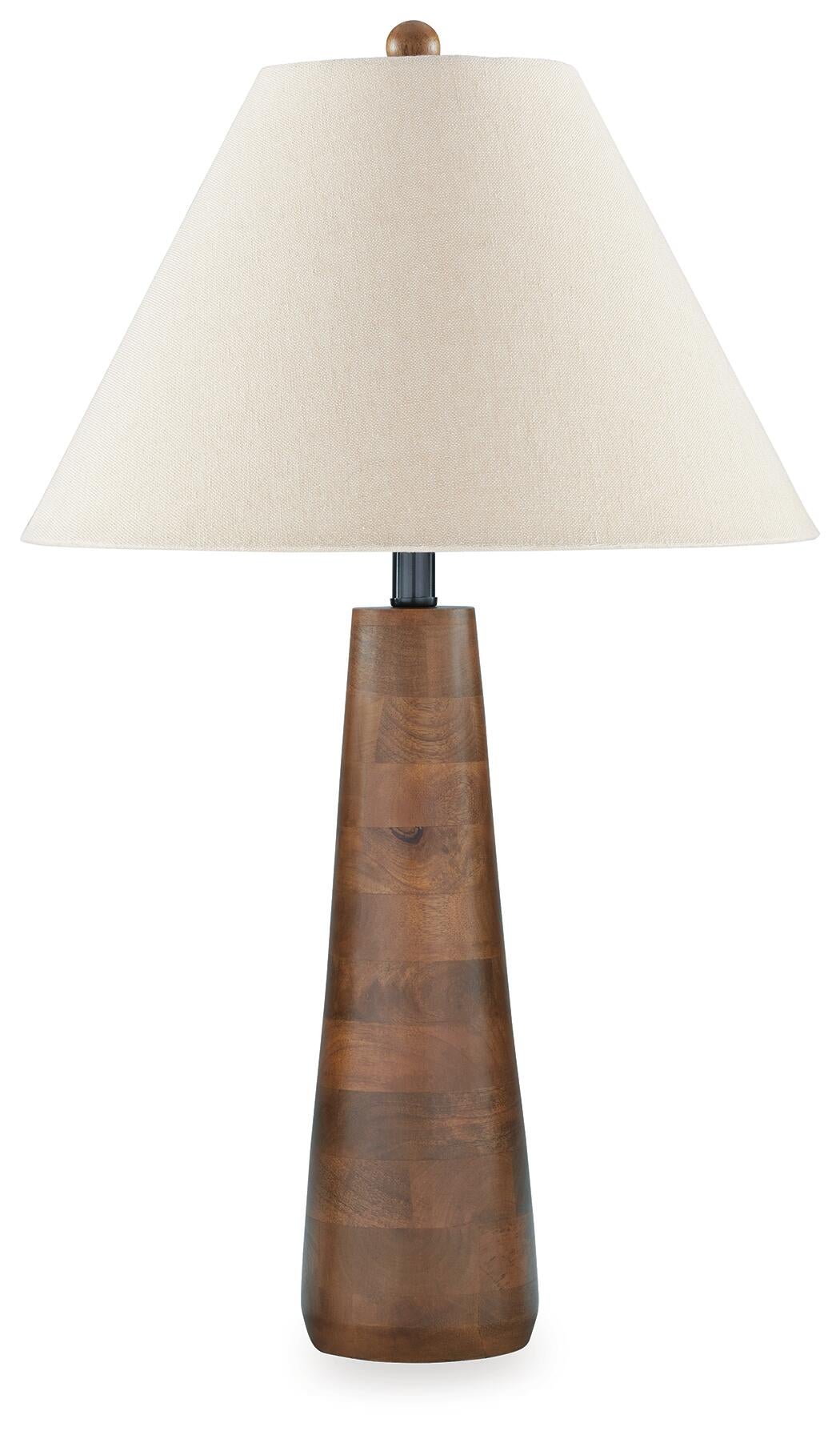 Lámpara de mesa de madera Danset (1 unidad)