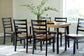 Juego de mesa Blondon RECT DRM (7 piezas)