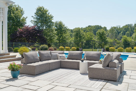 Seccional de exterior Bree Zee de 8 piezas
