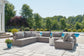Seccional de exterior Bree Zee de 8 piezas