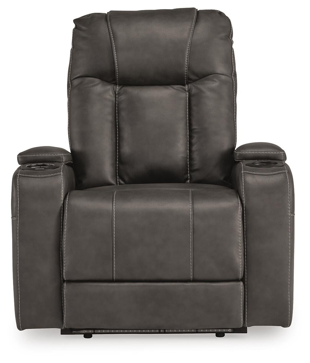 Sillón reclinable eléctrico Feazada/reposacabezas ajustable